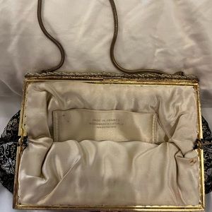 Vintage evening purse made in France. Woodward & Lothrop, Washington